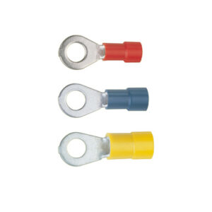 Cosses à sertir pré-isolées PVC en forme d'anneau