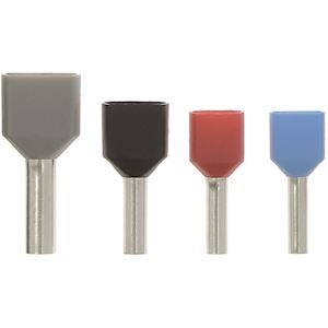 Embouts de câblage doubles isolés